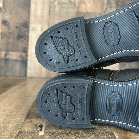 Red Wing 8086 Heritage Iron Ranger Plain Toe Lace Up Work Boots Mens 8 D - Picture 4 of 12